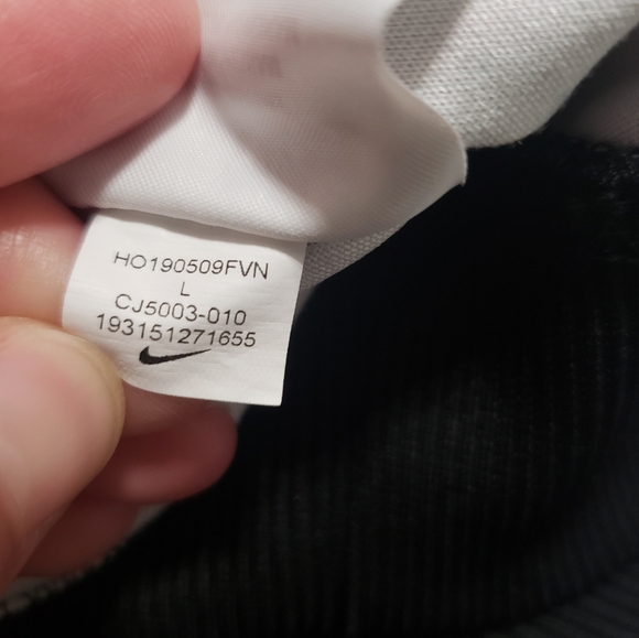 Nike Hyper Femme Cropped Crew Floral Sweatshirt Large - Picture 7 of 13